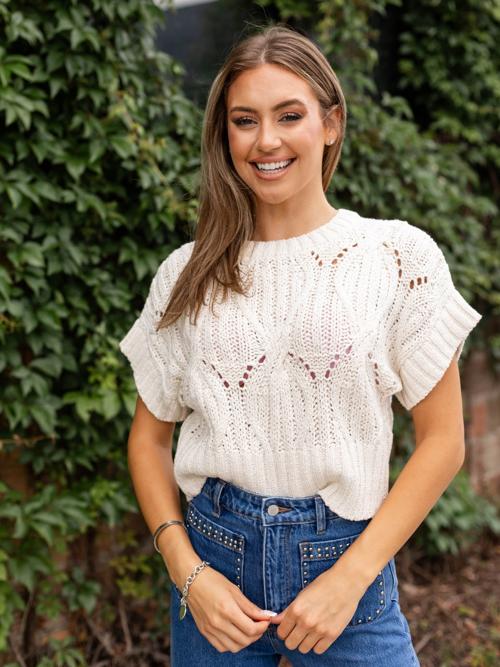 By Together Classic Cali Crochet Top
