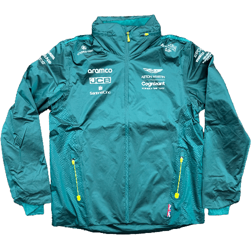 Aston Martin Aramco F1 Men's Team Jacket- Green