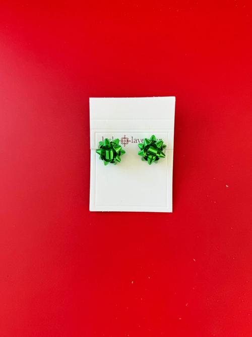Holiday Bow Earring