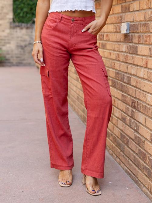 KUT Clay Akia Mid Rise Wide Leg