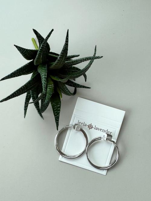 Large Layered Tube Earrings
