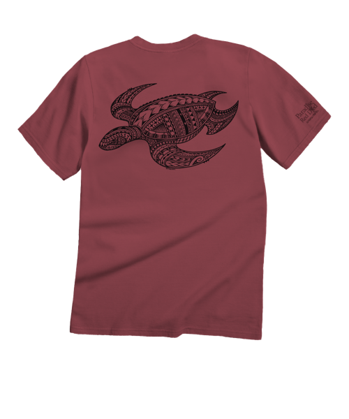 Ocean Tribe - Paradise Red Dyed Short Sleeve Crewneck T-Shirt