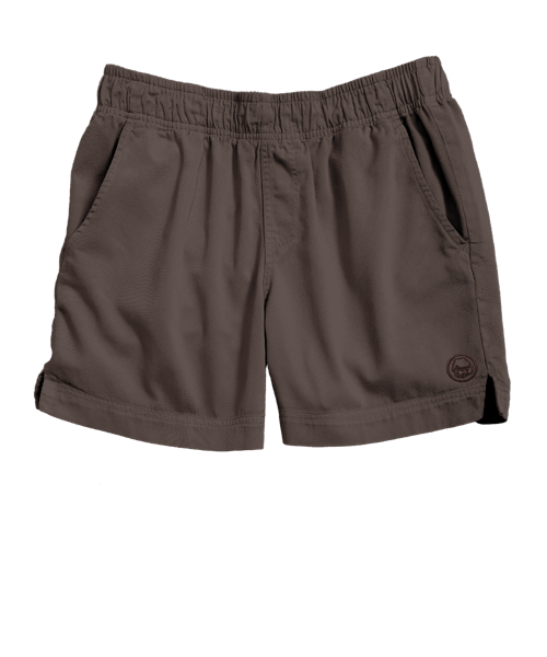 Root Beer Dyed Shoreline Twill Shorts
