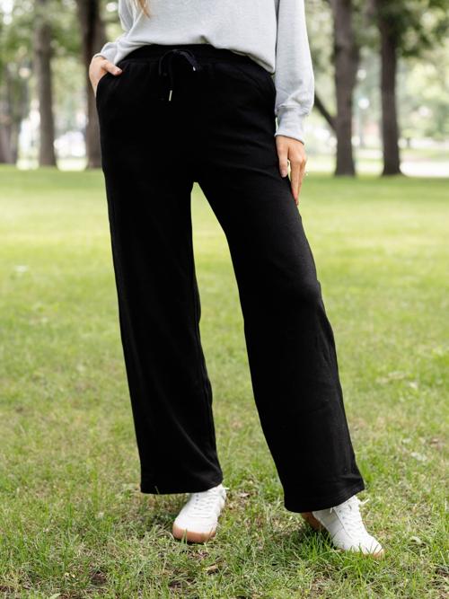 Brushed Jersey Long Lounge Pants