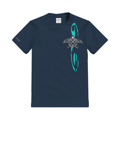 Honu Tribe - Navy Short Sleeve Crewneck T-Shirt