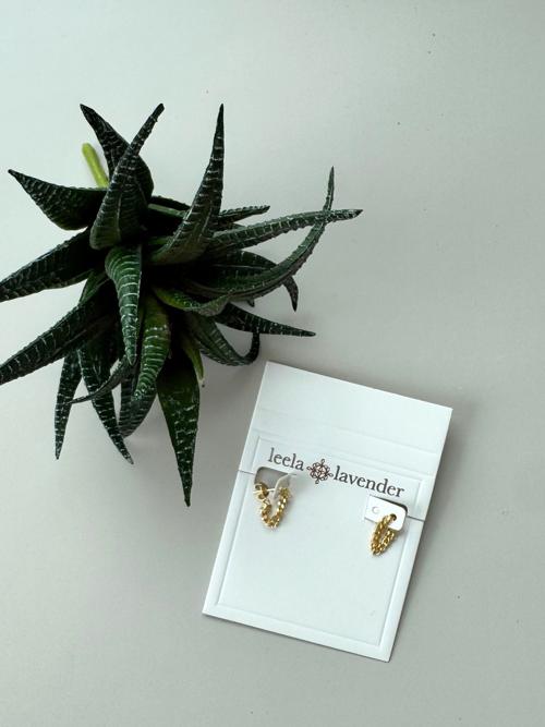Mini Chain Link Thread Earrings