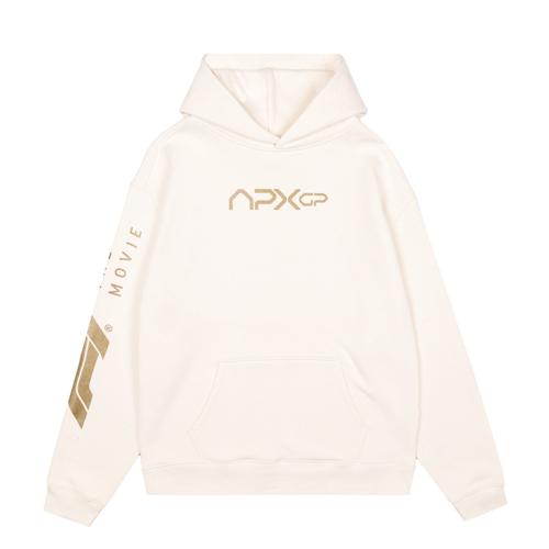 Formula 1 Movie APXGP Team Hoodie - Ivory White
