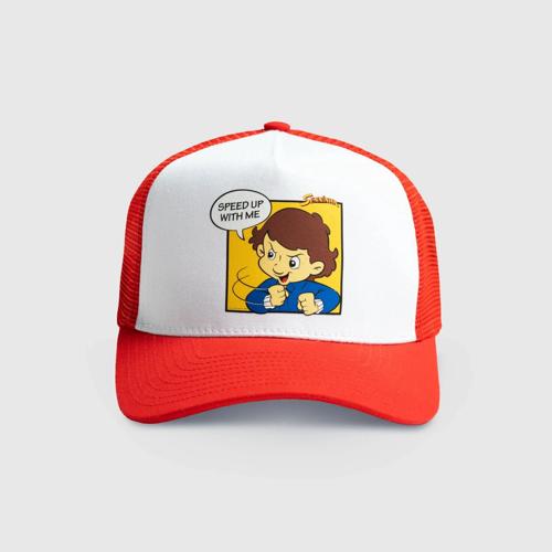 Ayrton Senna F1 Senninha Trucker Hat - Red