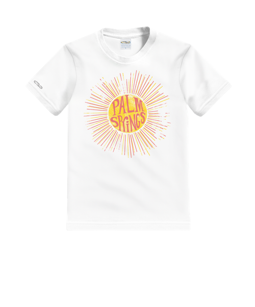 Just Sunshine - White Short Sleeve Crewneck T-Shirt