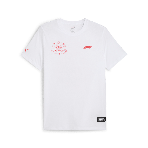 Formula 1 Tech Collection Puma F1 Austin GP Men's T-Shirt- White