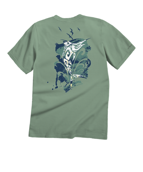 Tribal Strike - Seaglass Short Sleeve Crewneck T-Shirt