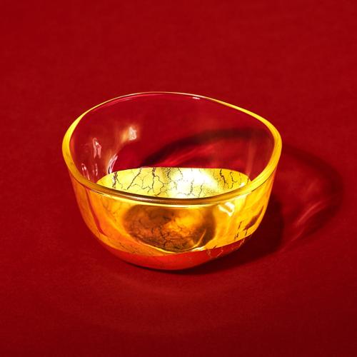 Kanazawa Gold Leaf Mini Glass Bowl