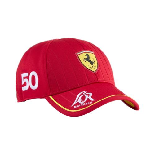 Scuderia Ferrari Hypercar Le Mans 2025 #50 Team Hat - Dark Cherry