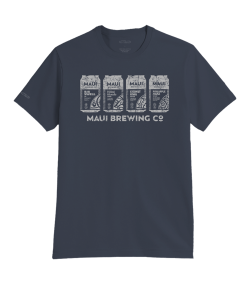 Maui Brewing Co New Brew - Smoke Short Sleeve Pima T-Shirt