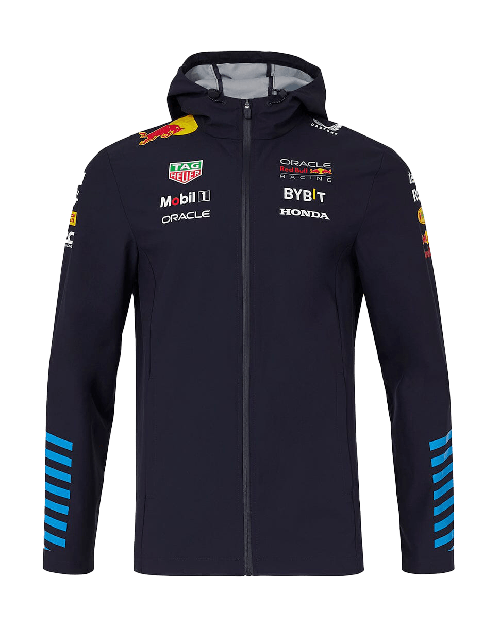 Red Bull Racing F1 2024 Team Rain Jacket- Navy