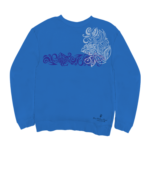 Jakarta Joe - Blue Hawaii Dyed Long Sleeve Sweatshirt