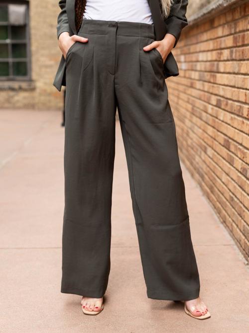Skies Are Blue Recycled Wide Leg Pants