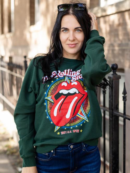 Daydreamer Rolling Stones 1981 US Tour Vintage Sweatshirt