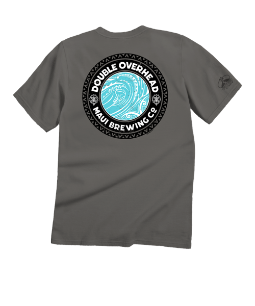 Maui Brewing Co. Double Overhead - Crater Dyed® Short Sleeve Crewneck T-Shirt