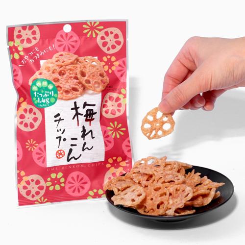 Lotus Root Chips: Plum Flavor (1 Bag)