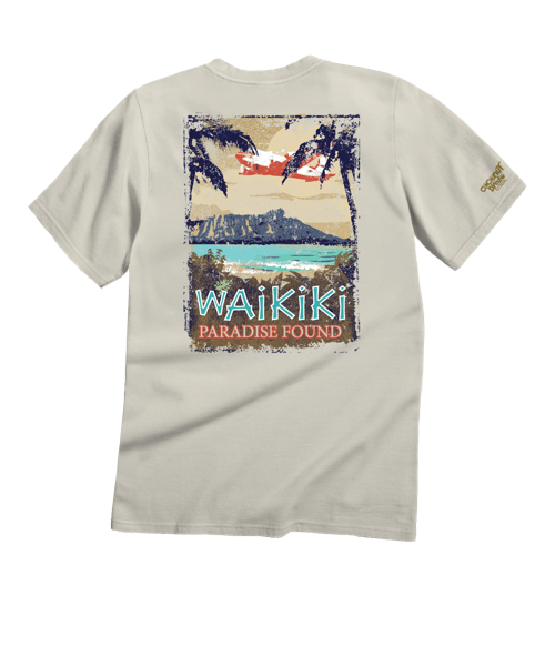Paradise Found - Coconut Dyed Short Sleeve Crewneck T-Shirt