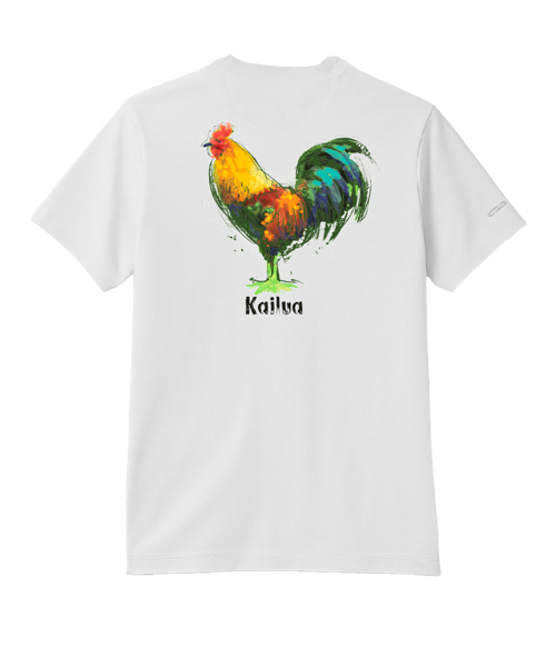 Chicken Scratch - White Short Sleeve Pima T-Shirt