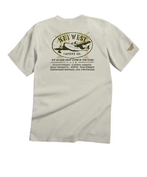 Key West Import Co. - Coconut Dyed Short Sleeve Crewneck T-Shirt