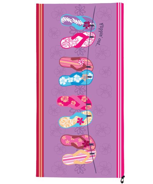 Flippin Out - Microfiber Beach Towel