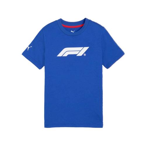 Formula 1 Tech Collection F1 Kids Logo T-Shirt - Youth Black/Blue
