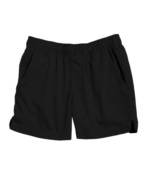 Black Shoreline Twill Shorts