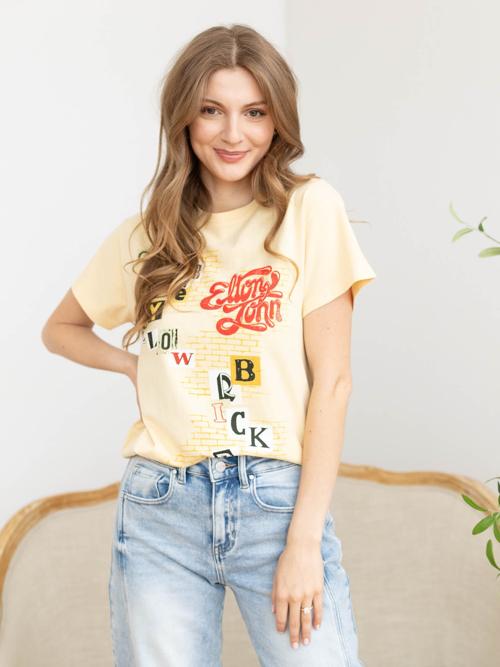Daydreamer Elton John Goodbye Yellow Brick Road Tour Tee