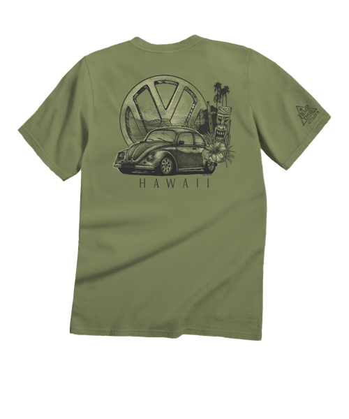 Volkswagen Sketch - Hemp Dyed Short Sleeve Crewneck T-Shirt
