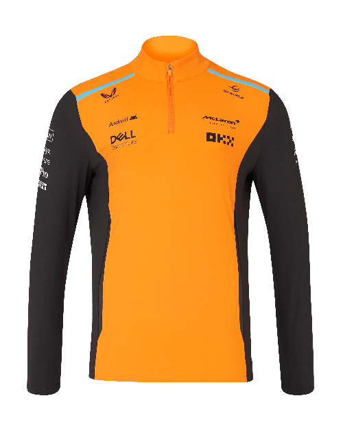 McLaren F1 2024 Men's Team 1/4 Zip Mid Layer