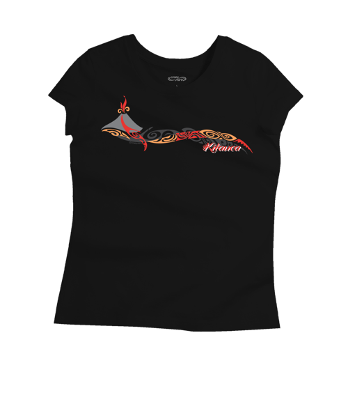 Lava Tribal - Jet Black Short Sleeve Pima T-Shirt