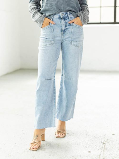 VERVET Heroine High Rise Baggy Straight