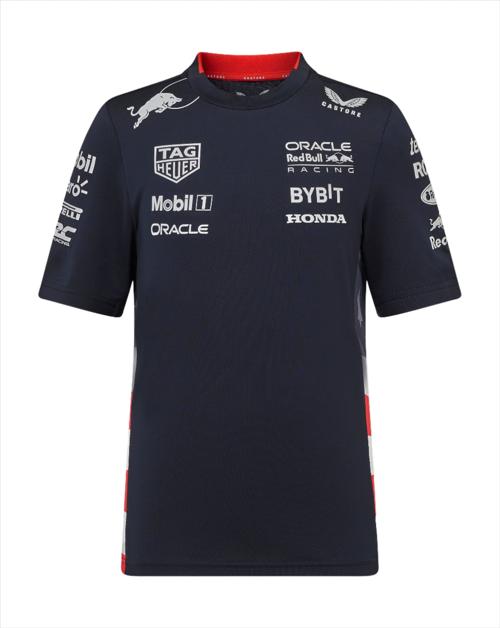 Red Bull Racing F1 Kids 2024 Special Edition America Race Team T-Shirt- Youth Navy