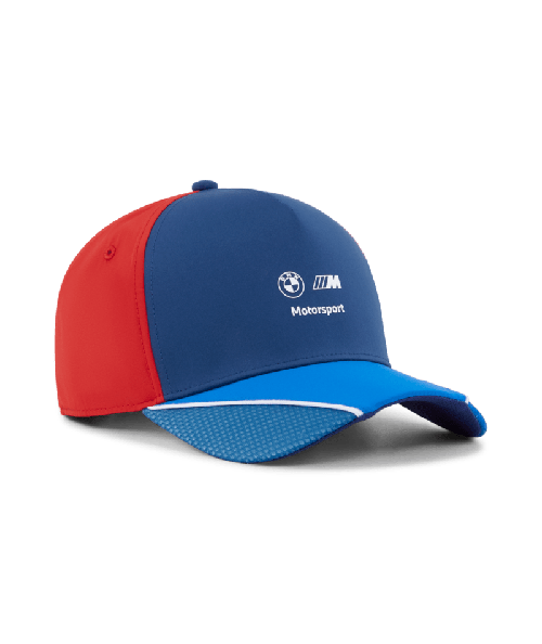 BMW "M" Motorsports MMS Baseball Hat - Blue/White/Black