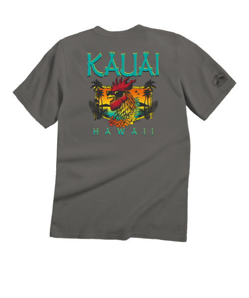 Kauai Chicken - Crater Dyed® Short Sleeve Crewneck T-Shirt