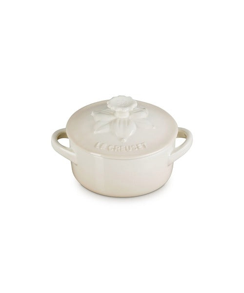 Mini Cocotte Spring Relief Meringue White