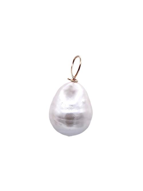 Farrah B Large Pearl Charm