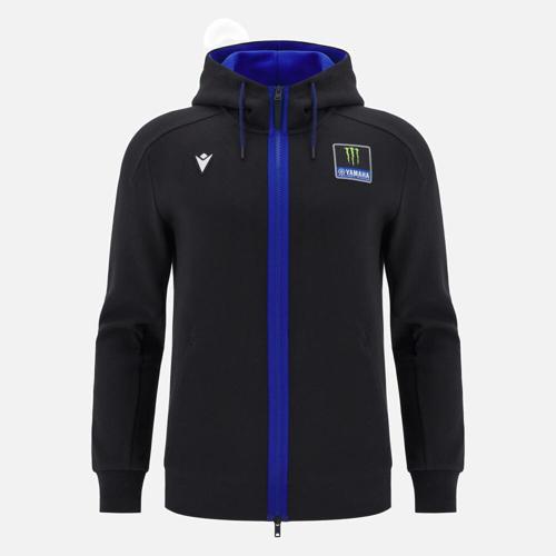 Monster Energy Yamaha Men's Travel Full Zip Hoodie - Black
