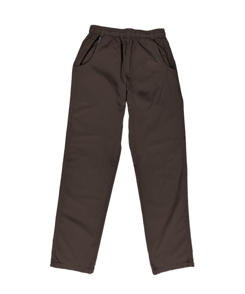 Root Beer Dyed Twill Pants