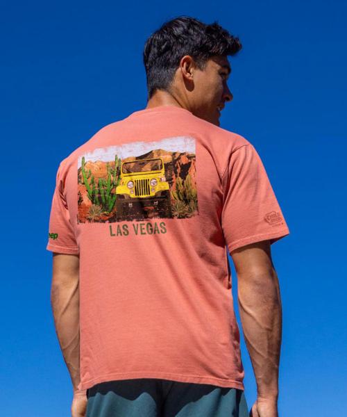 Jeep® Desert - Chile Dyed Short Sleeve Crewneck T-Shirt