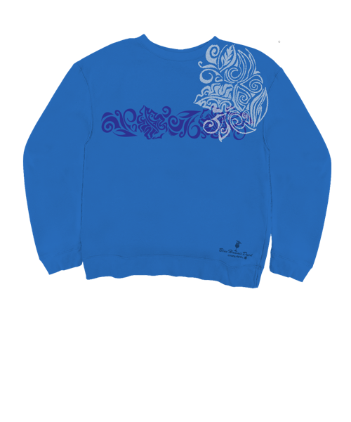Jakarta Joe - Blue Hawaii Dyed Long Sleeve Sweatshirt