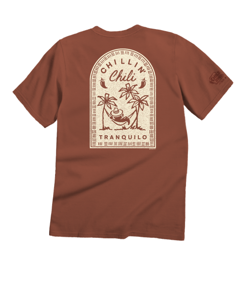 Chilin - Chile Dyed Short Sleeve Crewneck T-Shirt