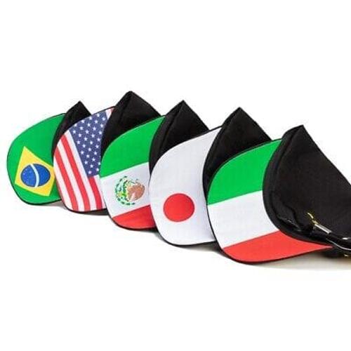 Pirelli Podium Flag Hat - USA/Brazil/Japan/Italy/Canada/England/France