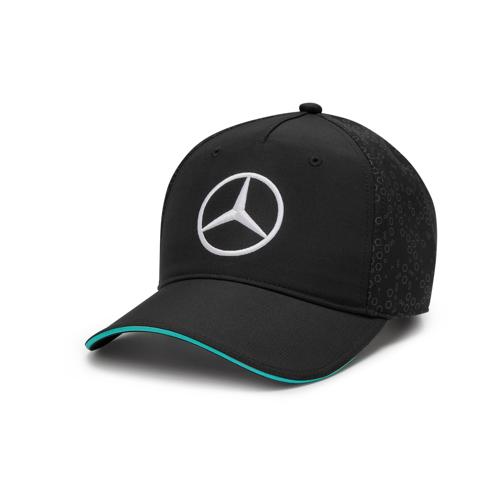 Mercedes AMG Petronas F1 2024 Team Baseball Hat- Black/White