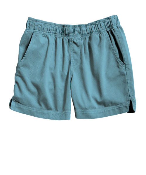 Coastal Blue Shoreline Twill Shorts