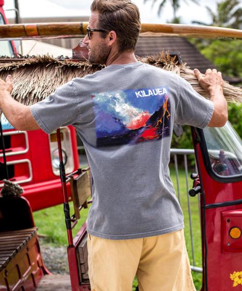 Kilauea - Crater Dyed® Short Sleeve Crewneck T-Shirt