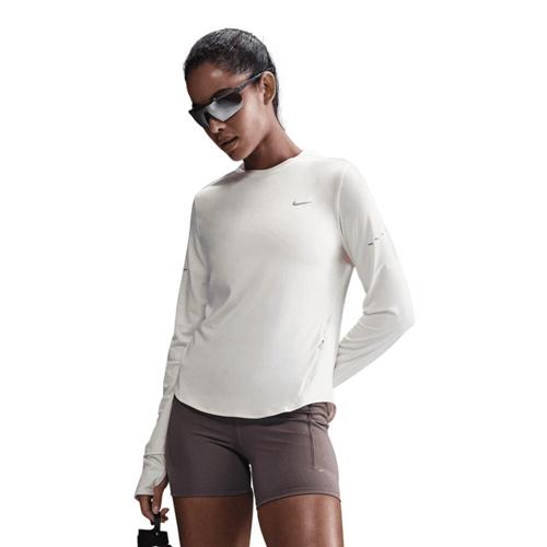 Nike Women's Dri-FIT Swift UV Long-Sleeve Crew-Neck Running Top